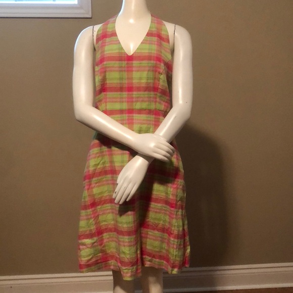 LIZ CLAIBORNE - EUC-NWOT Halter-Style Dress (8) - Picture 1 of 9